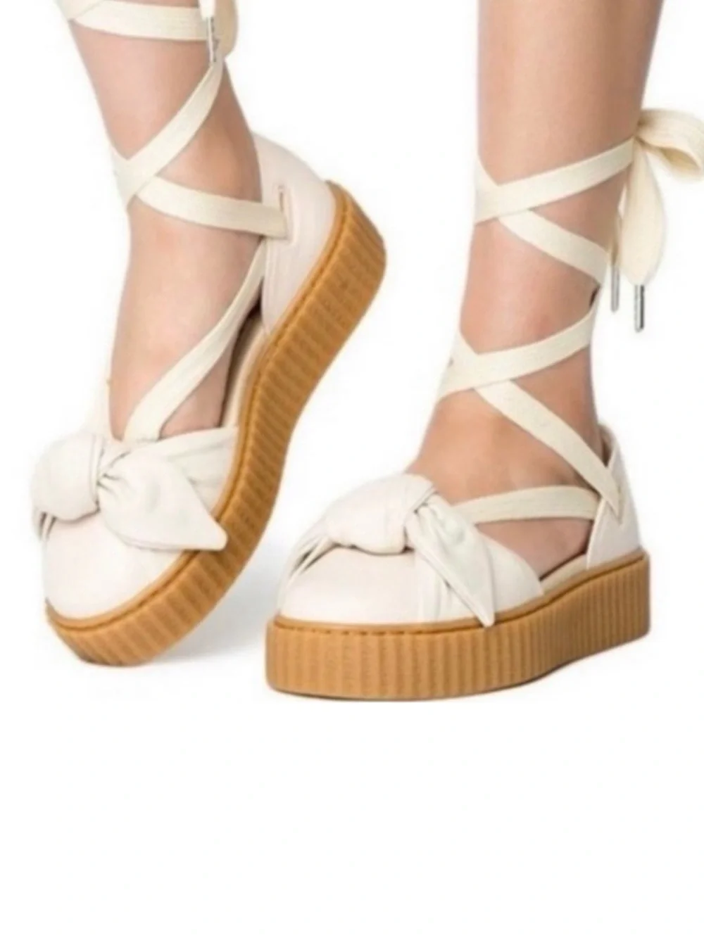 Authentic Fenty By Rihanna and Puma collaboration gladiator laceshoe, Size 7 - Picture 2 of 12